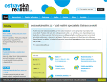 Tablet Screenshot of ostravskarealitni.cz